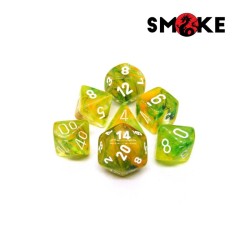 Chessex - Dadi - Set 7 poliedrici - Spring/White