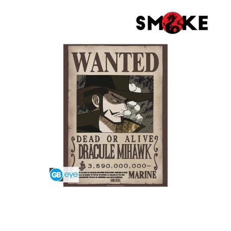 ABYStyle - Poster Wanted - Dracule Mihawk - One Piece