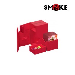 Ultimate Guard - Flip'n'Tray - 80+ Xenoskin - Monocolor Red