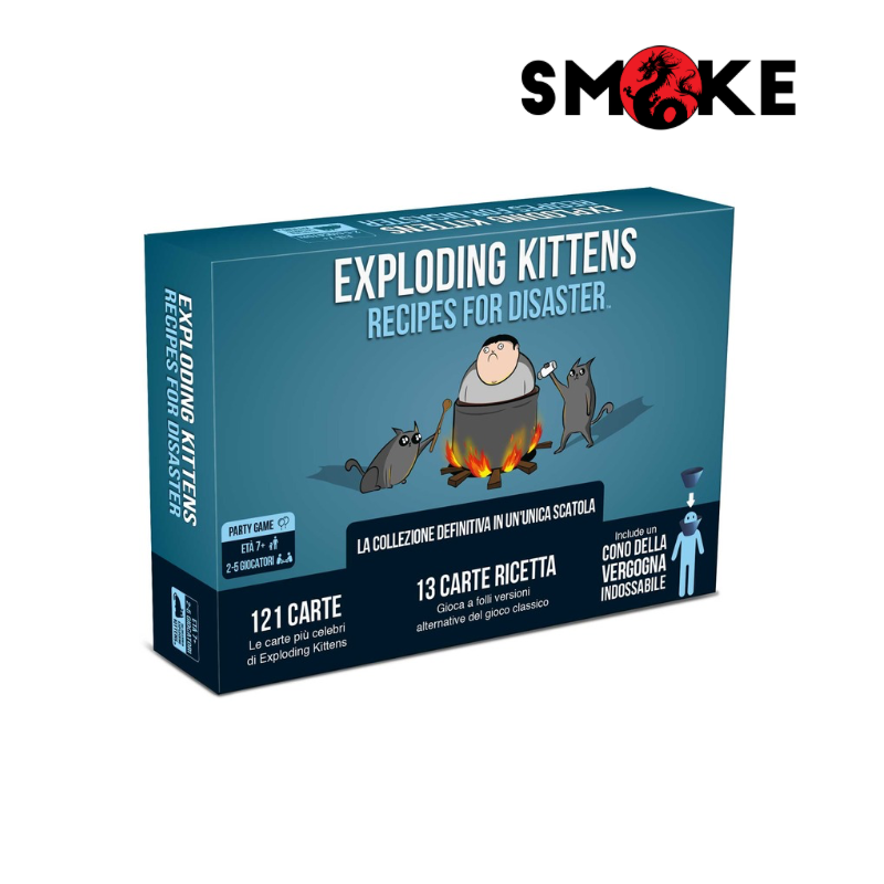 Asmodee - Exploding Kittens - Recipes for Disaster