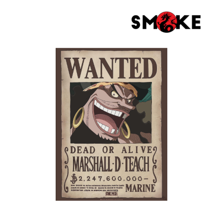ABYStyle - Poster Wanted - Marshall D. Teach , Barbanera - One Piece